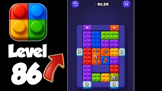 Block Out level 86 Walkthrough Solution