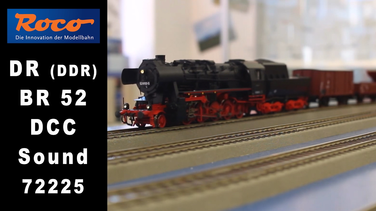 Roco 72225 DR BR 52 8103-5 REKO DCC Digitaal Sound 1:87 H0