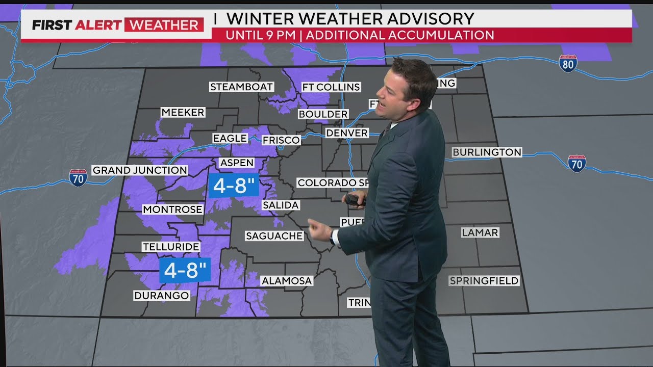 Back to winter with cold, wind, and some snow