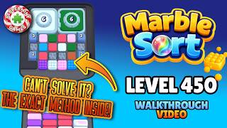 Marble Sort - Level 450 Walkthrough Solution