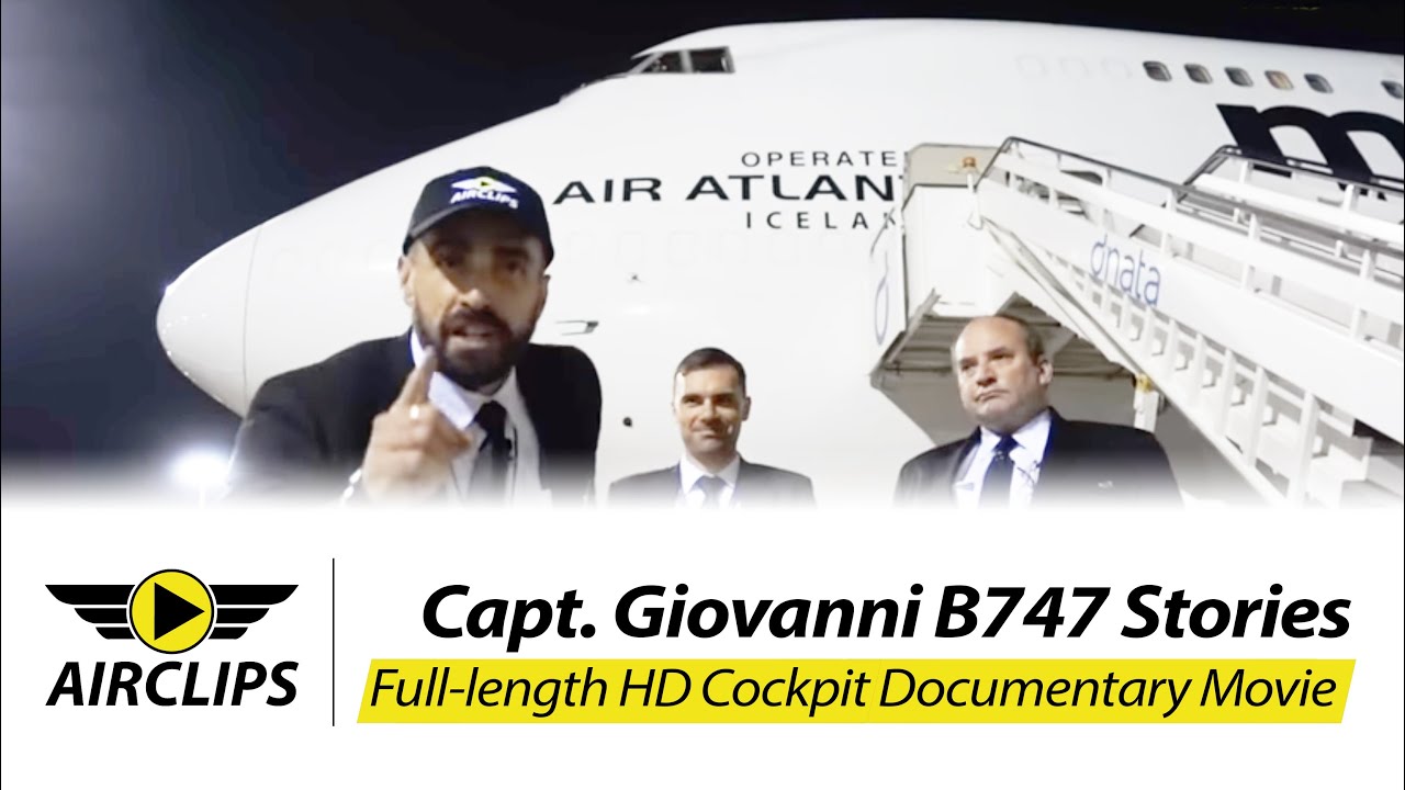 Air Atlanta Boeing 747-400 Ultimate Cockpit Movie: Magma Aviation Frankfurt  - Dubai DWC! [AirClips] - YouTube