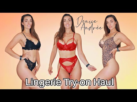 Lingerie Try on haul #model #Lingerie #body