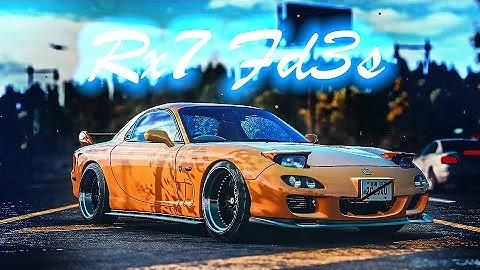 RX7 FD3S // NFS UNBOUND // 4K CINEMATIC
