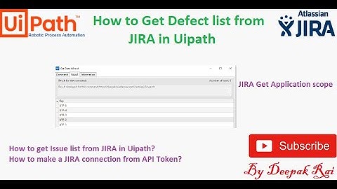 How to Get Issue List from JIRA in Uipath | Uipath RPA