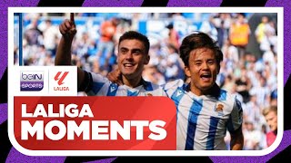 Take Kubo with SUPERB assist for Barrenetxea vs Celta | LaLiga 23/24 Moments screenshot 5