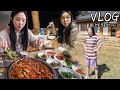 New house drinking soju and getting drunk at the housewarming  10 days in haenamhamzy vlog