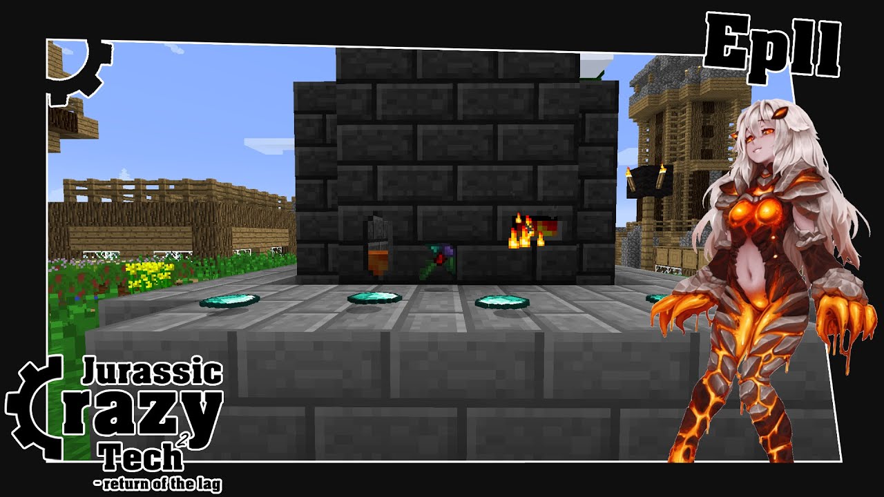 Minecraft Ita Jurassic Crazy Tech 2 Ep11 - Piccoli Upgrade Necessari E Diamanti!