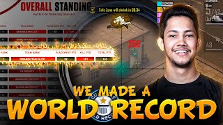 UNBELIEVABLE WORLD RECORD IN FREE FIRE ESPORTS !! - Pahadi Gamer ft. OG Elite