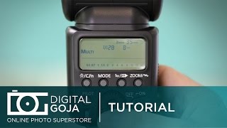 Flash Mode Settings Tutorial on Altura Photo APC-958X Flash for Canon