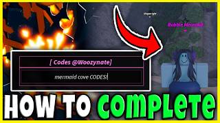 MERMAID COVE & SHELLS UPDATE in FISCH FULL GUIDE to COMPLETE WHOLE UPDATE Roblox