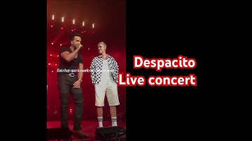 Despacito Live Concert #music #justinbieber #youtubeshorts