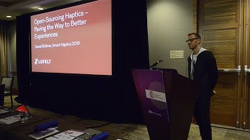 Lofelt Keynote at Smart Haptics 2019