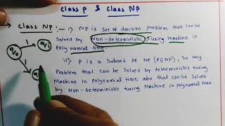Class P & Class NP||Design Analysis And Algorithm