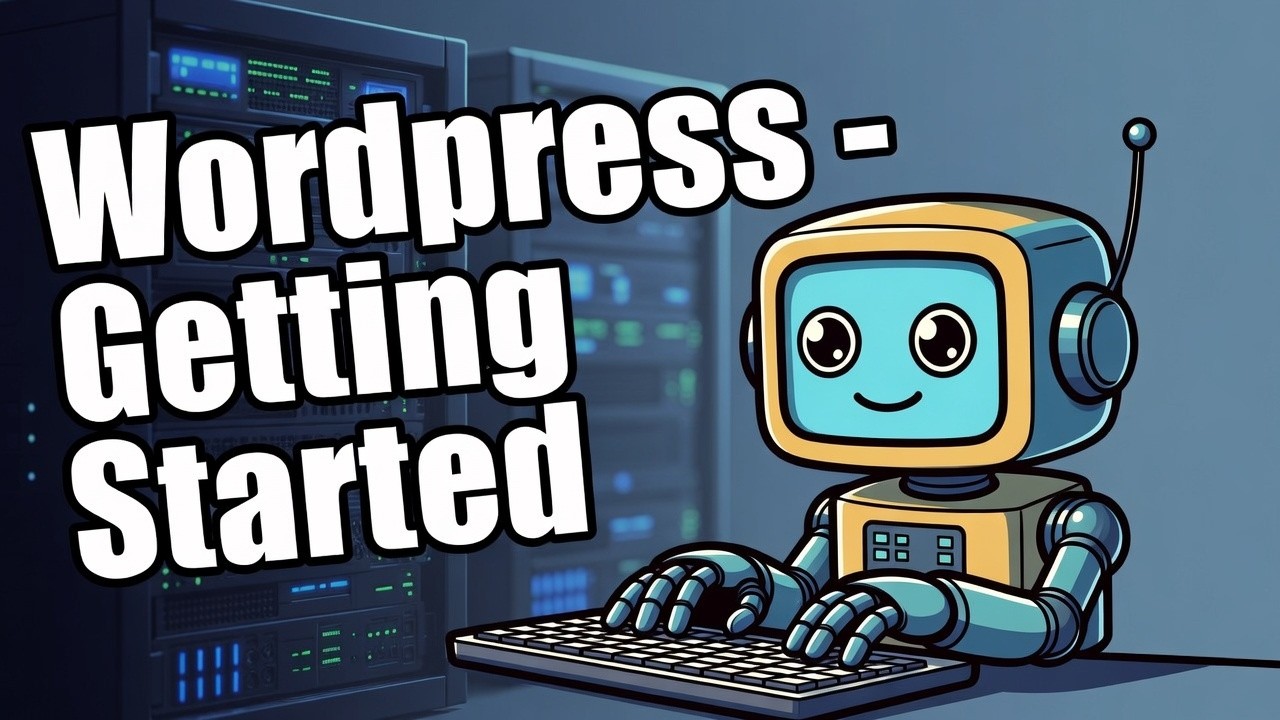 Wordpress for Beginners - Getting Started - Server Hosting - YouTube