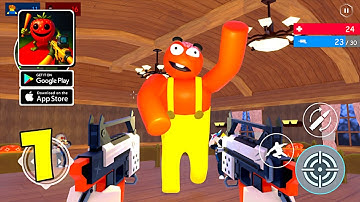 Monster Shooter: Survival FPS - Gameplay Walkthrough Part 1 - Spooky Monster! (iOS, Android)