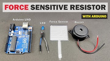 How to use Force Sensitive Resistor with Arduino Uno|| Force Sensor|| Arduino Projects #arduino #diy