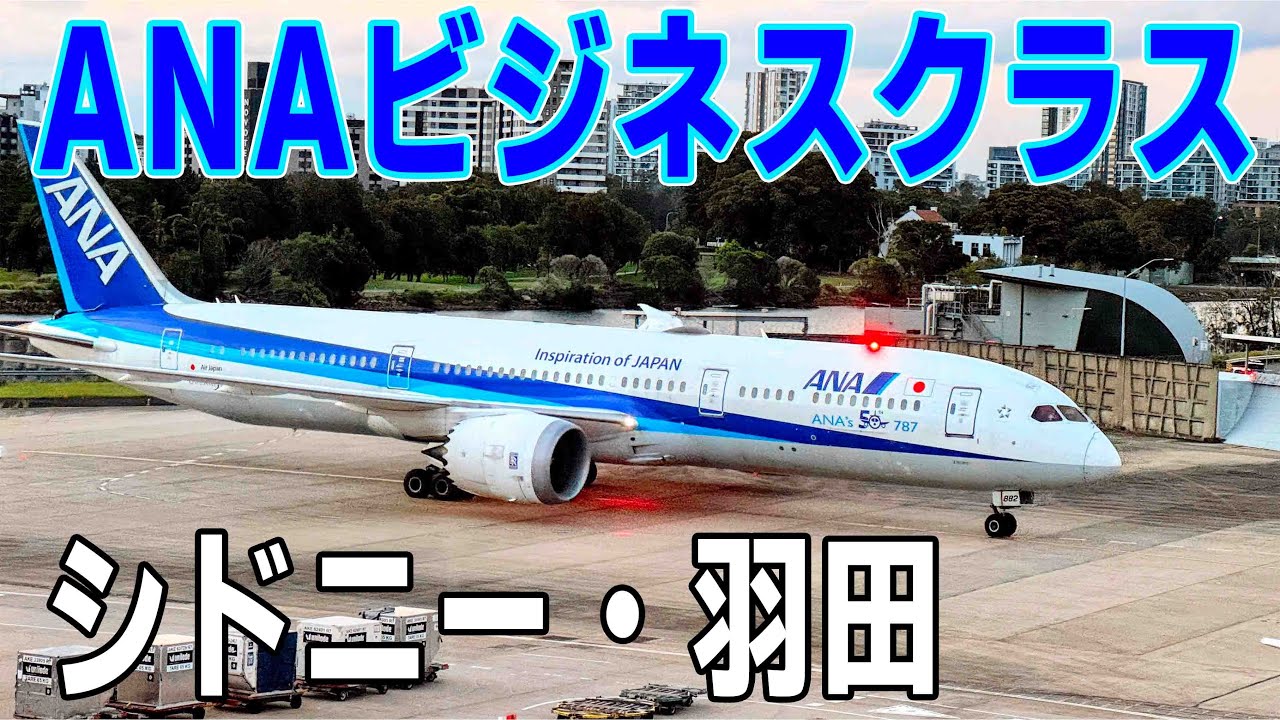 ANA ビジネスクラス オーストラリア路線 シドニー羽田 搭乗記　シドニー空港ラウンジホッピング