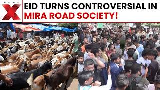 Eid Al Adha Controversy: Mira Road Society Erupts In Protest Over Eid Animal Sacrifice Issue