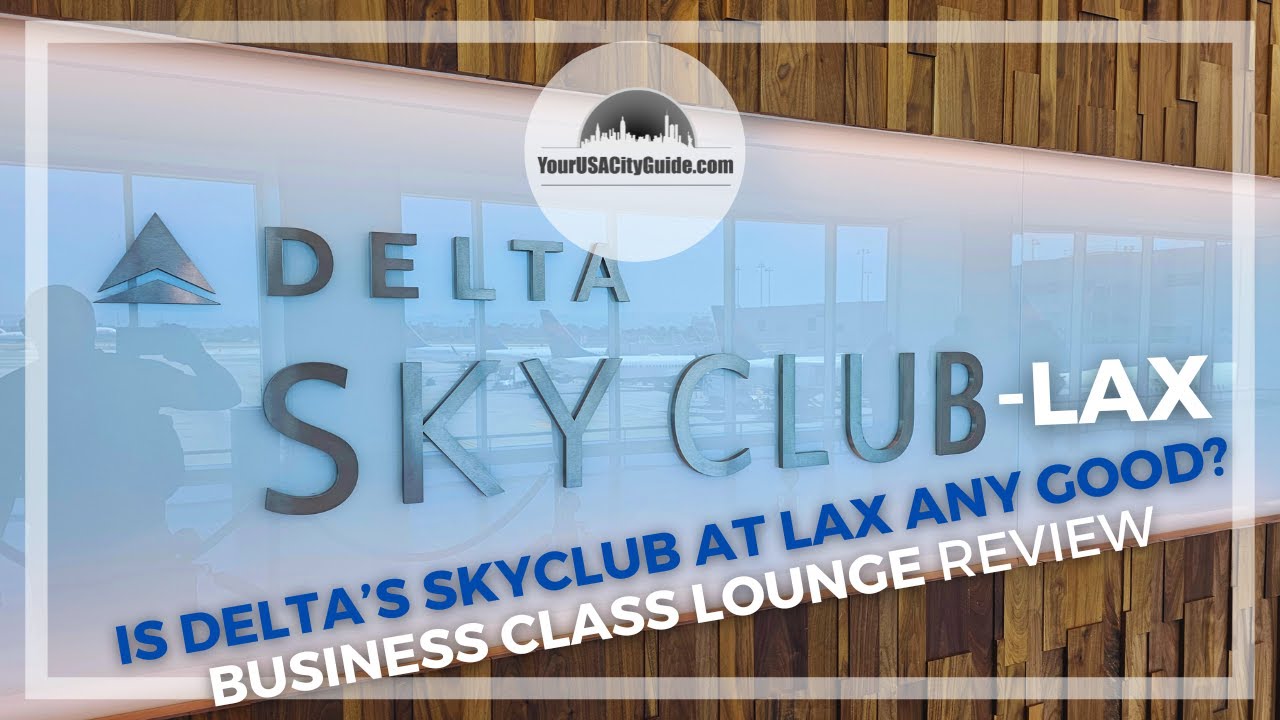 Зал ожидания Delta Sky Club Lounge LAX — обзор зала ожидания бизнес-класса авиакомпании Delta в о...