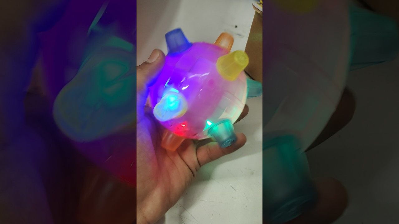 Light Ball vibrate on hand 