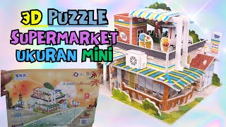 3D PUZZLE - A SMALL SUPERMARKET