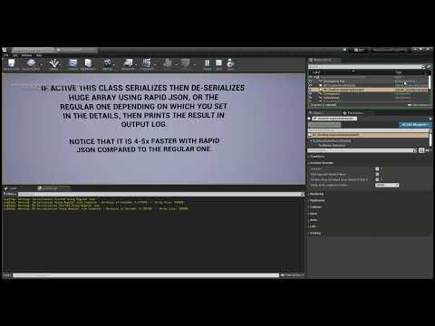 Rapid Json vs Regular Speed Showcase - Rapid Json Plugin
