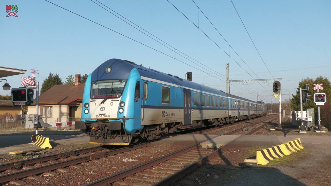 Železniční přejezd Otradovice #1 [P2777]  - 21.3.2025 / Czech railroad crossing