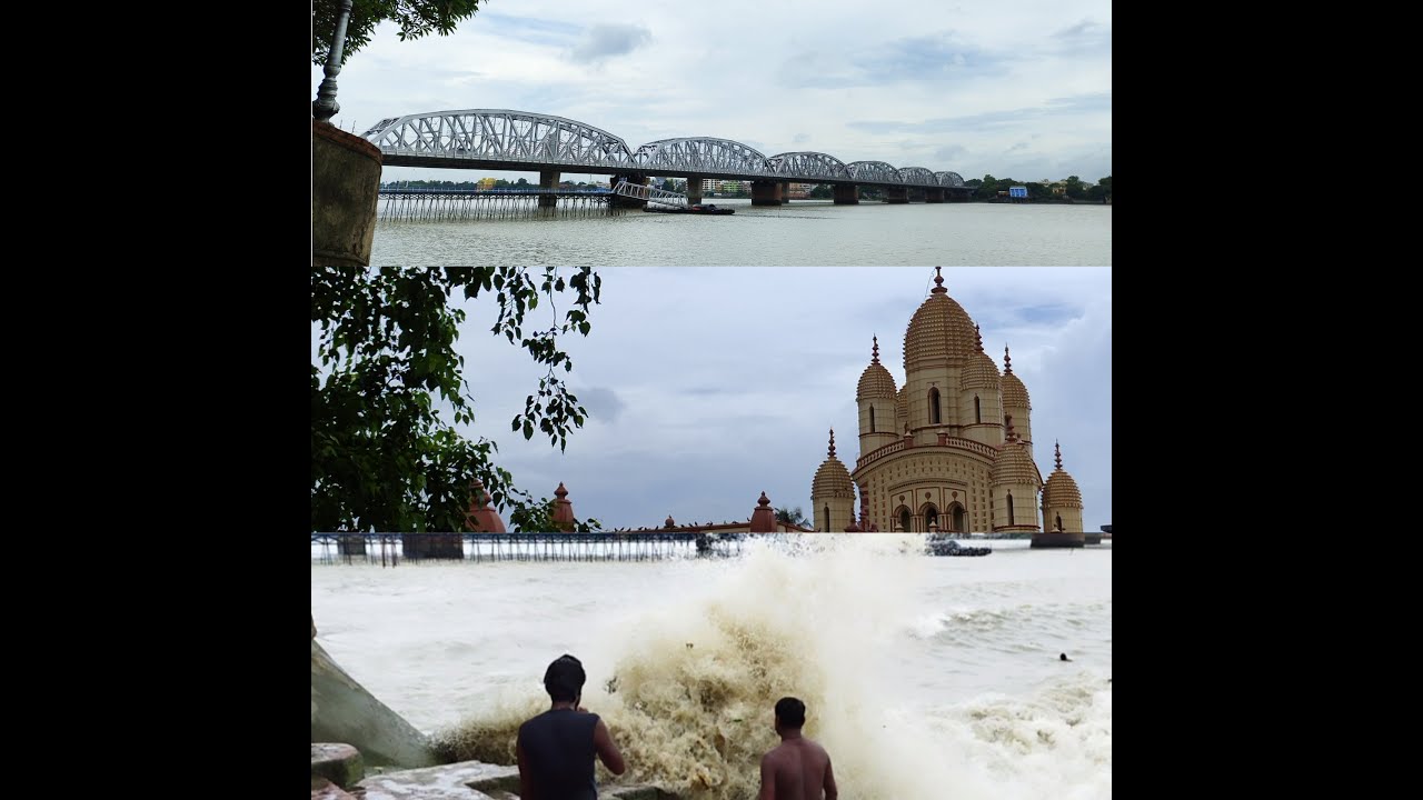 High Tide In Ganga Dakshineswar Ghat high-tide-in-ganga-dakshineswar-ghat