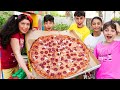 Largest Pizza in the World Challenge with Jason and Friends