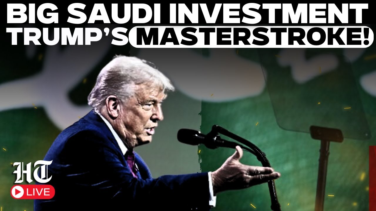 Trump LIVE: US President BIG SAUDI INVESTMENT | $600 Billion Investment | US News | Trump Speech