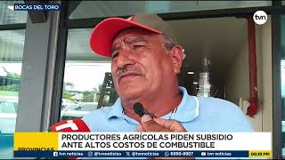 Productores de plátanos en Bocas del Toro preocupados por aumento de combustible