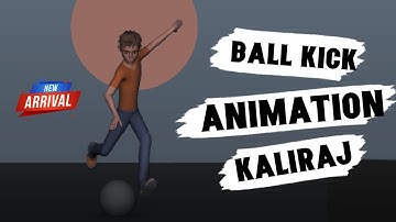 Ball Kick | Cartoon animation