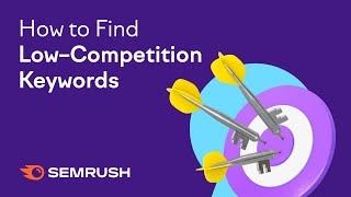 How to Use Keyword Difficulty to Find Low-Competition Keywords by Semrush Live 3,912 views 2 years ago 1 minute, 56 seconds