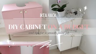 DIY IKEA Hack on a budget | Affordable home decor project