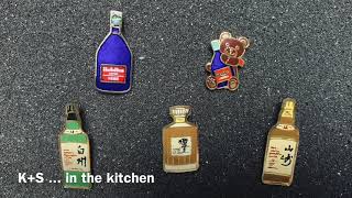 #097  in the kitchen pt.35 【我が家のピンズ　our pin collection ① 】