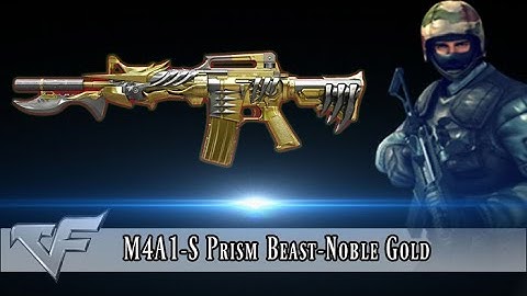 Crossfire Philippines 2.0 - M4A1-S Prism Beast-Noble Gold