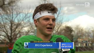 BYUSN- BYU Football Freshman QB Zach Wilson - 03.29.18