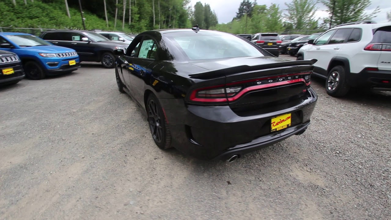 2018 Dodge Charger R/T Scat Pack | Pitch Black Clearcoat | JH297734 | Redmond | Seattle