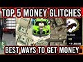 TOP 5 MONEY GLITCHES IN GTA 5 ONLINE (From $50,000 - $2,500,000 in 20 Min)New Method in Description