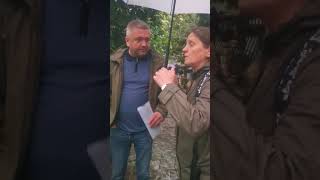 Закарпаття онлайн   Пікет Держекоінспекції по незаконній забудові полонини руна вітряками