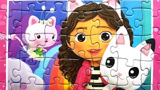 Gabby's Dollhouse PUZZLE Video for Kids | Puzzle Games for kids Jigsaw puzzles de Gabby's Dollhouse screenshot 5