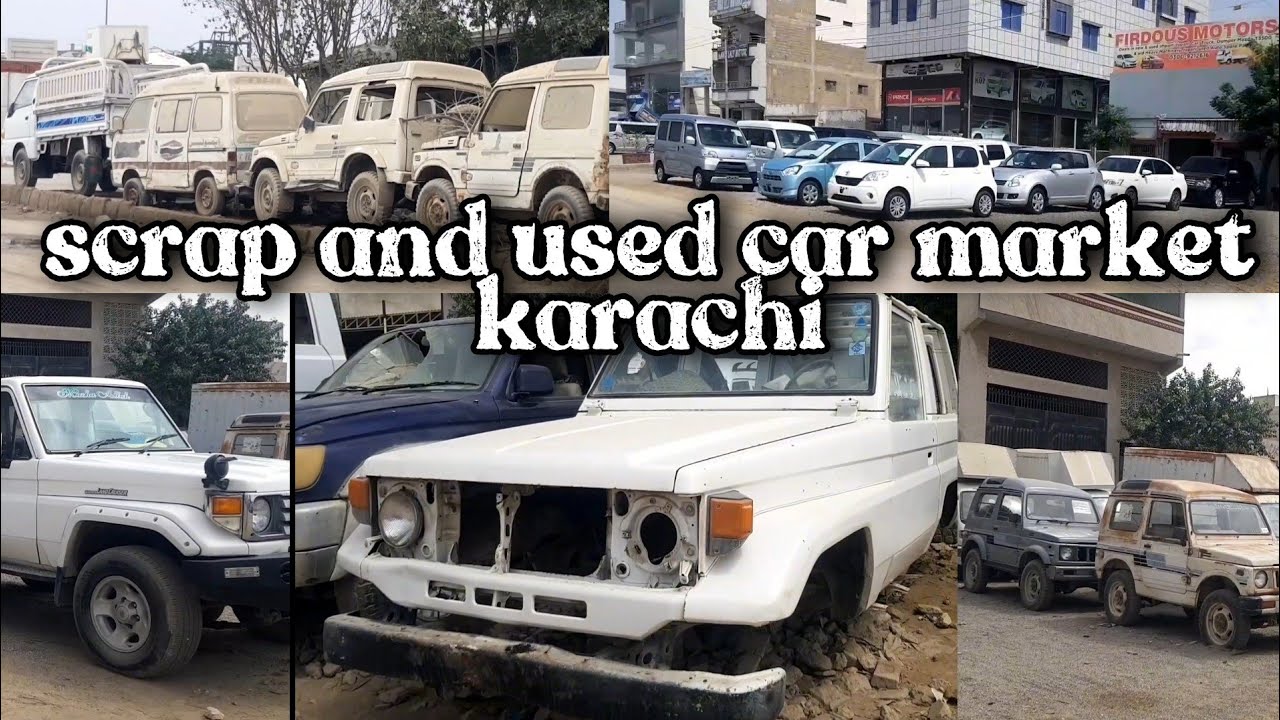 Scrap and use Japanese car markets karachiAbubakar 2023 YouTube