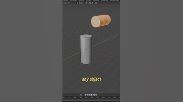 Blender Trick – Connect Two Cylinders with Bridge Loop in Seconds 🧩🔗