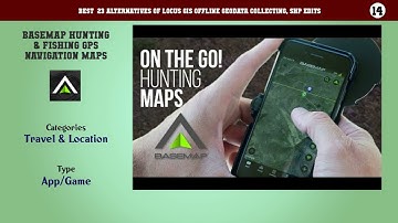 Locus GIS offline geodata collecting, SHP edits
