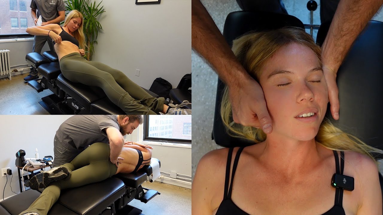 Хруст в шее с помощью АСМР: приятные ощущения от доктора Джусина Льюиса