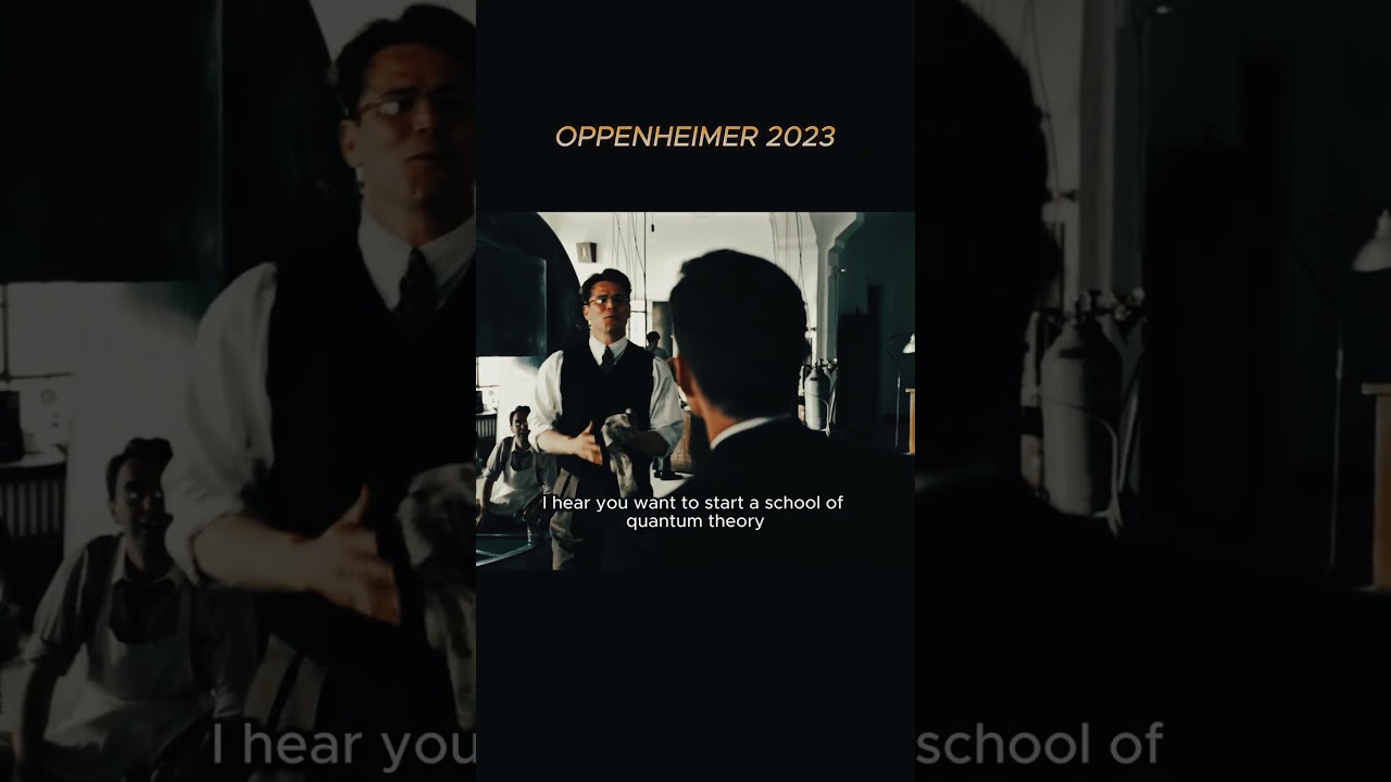 Oppenheimer teachies Quantum Mechanics #Oppenheimer #RobertOppenheimer #manhattanproject
