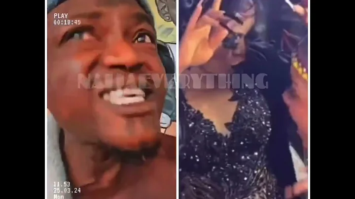 PORTABLE DRAGS BOBRISKY AND ENIOLA AJAO OVER AWARD OF BEST DRESSED FEMALE AT AJAKAJU MOVIE PREMIERE