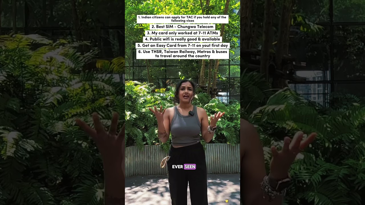 12 Things I wish I knew Before Travelling to Taiwan!