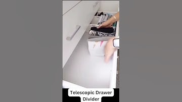 Best Telescopic Drawer Divider || #shorts