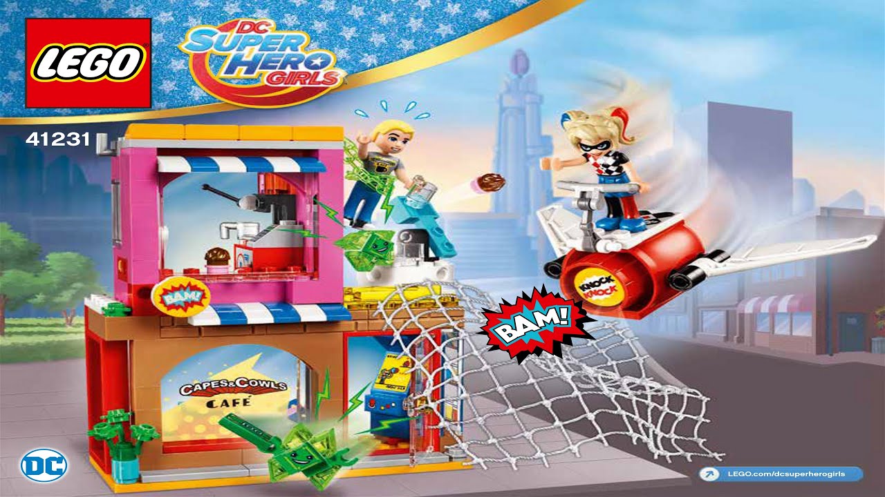 LEGO instructions  - DC Super Hero Girls - 41231 - Harley Quinn to the Rescue